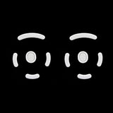 2 Sets Fast 5.1 Rounded Curved Edges Mouse Feet Skates For Logitech G Pro Superlight Wireless Gaming Mouse Feet Replacement (0.8Mm,Smooth,Ptfe) Pro Performance Upgrade