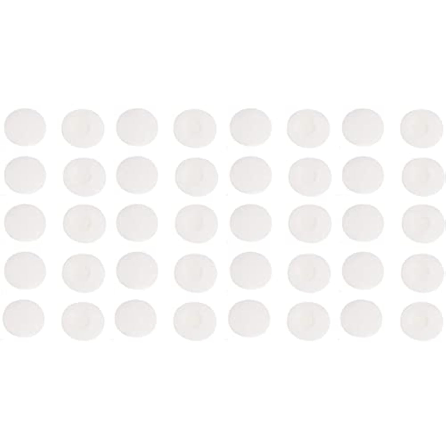40 Pack Replacement Foam Earbud Earpad Ear Bud Pad Replacement Sponge Covers For Apple Airpods Ipod Iphone Itouch Ipad Headsets (White)