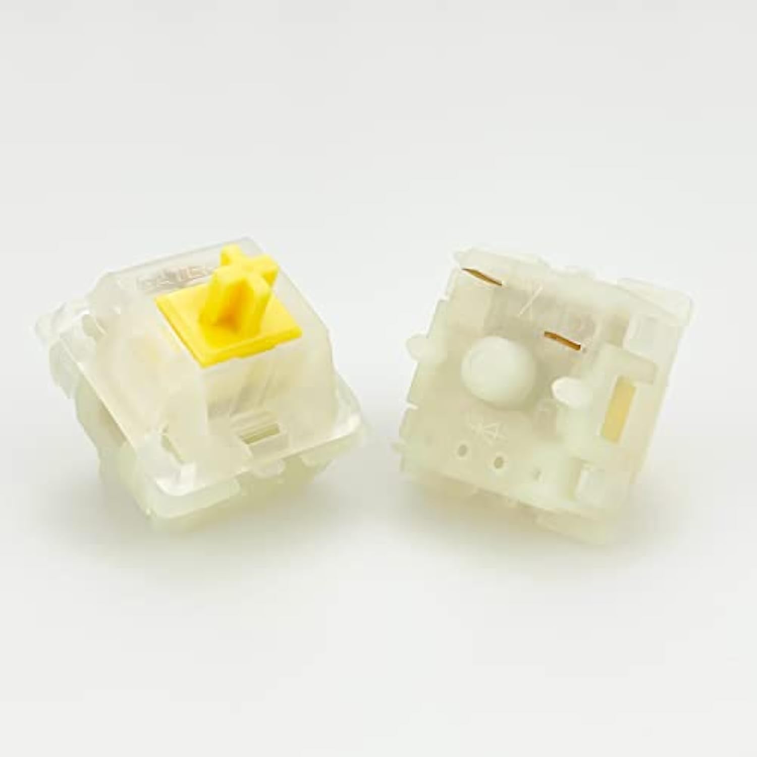 Gateron Milky Yellow Switch 5Pin Compatible With Mx Mechanical Gaming Keyboard