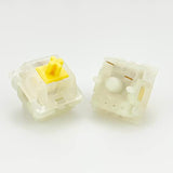 Gateron Milky Yellow Switch 5Pin Compatible With Mx Mechanical Gaming Keyboard