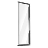 Galaxy Z Fold 6 Front Frame with Built-in Screen Protector Black for Samsung Z Fold 6 Phone Case