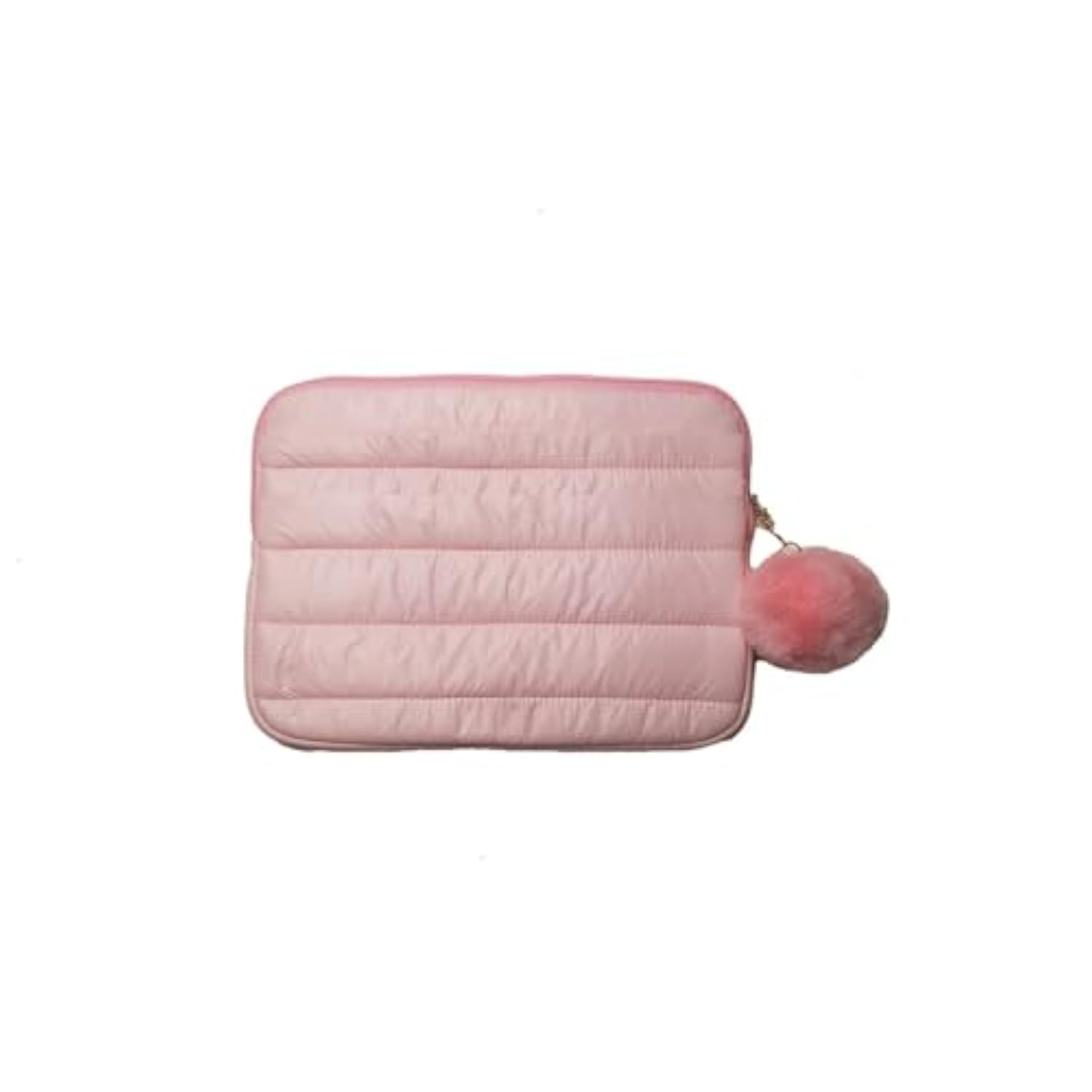 Baby Pink 14 Inch Laptop Sleeve - Cloud Series, Water-Resistant, Organized Storage, Lightweight, Ideal For Travel And Commuting (14 Inch)