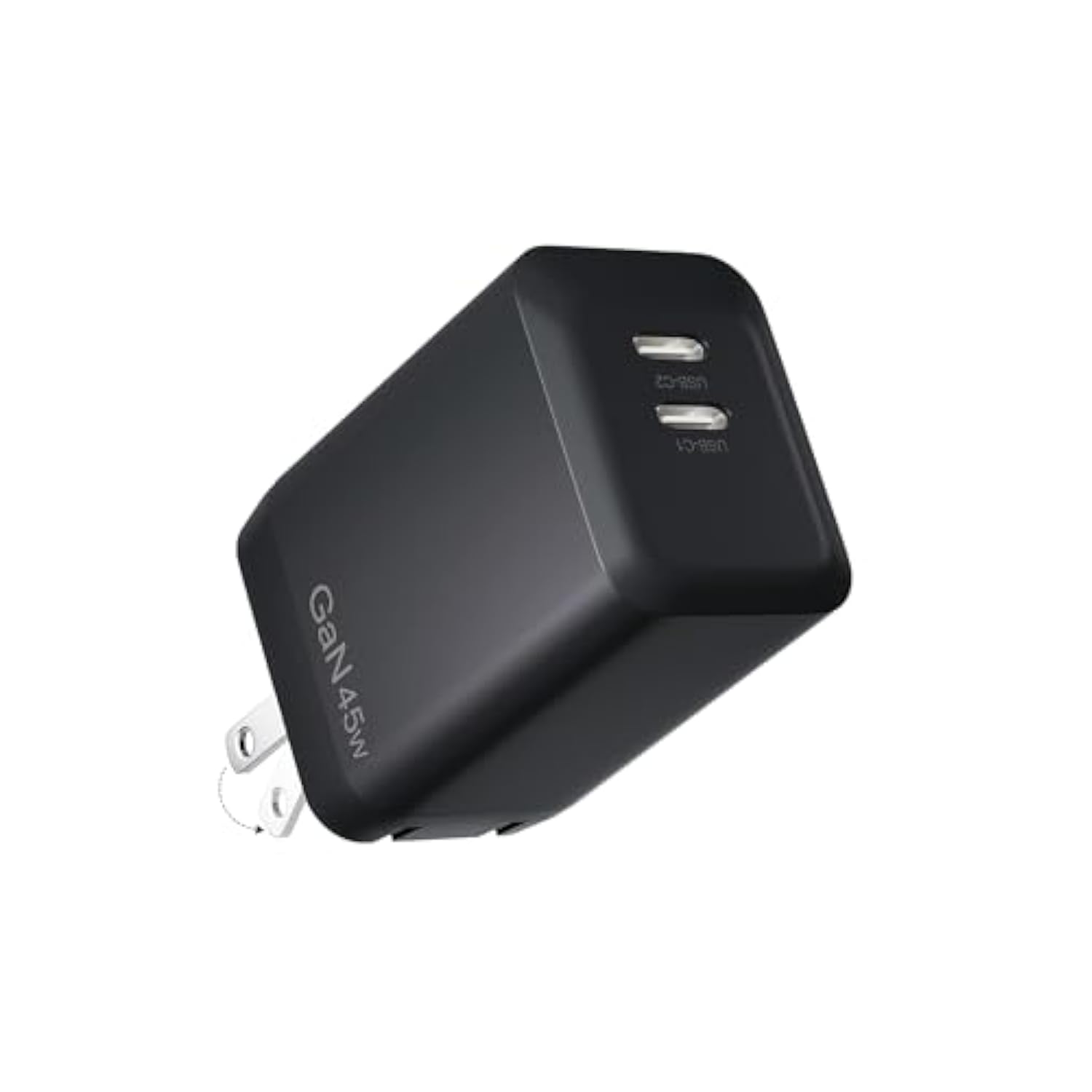 45W Charger Foldable Compact Gan Pps Super Fast Dual Usb C Wall Charger Block - For Samsung Galaxy S23/S22/S21/S20 Series,Compatible With Samsung & Other Usb-C Devices