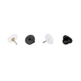 00725 No-Sew Instant Button Replacements, 8-Count , White