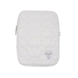 11-14 Inch Soft Quilted Laptop Sleeve Bag Ipad Protective Case Cute Cloud Tablet Cover Notebook Storage Bag For Women Girls
