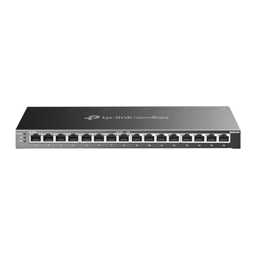 Jetstream 16-Port Gigabit Smart Switch With 8-Port Poe+