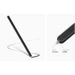 Z Fold 6/Fold 5 Slim S Pen Fold Edition 4096 Pressure Levels Compatible With Galaxy Z Fold 6/5 Phones Only, Fold 5 Pen Slim 1.5Mm Pen Tip, With 3*Tips (Black)