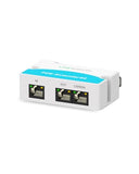 Mini 2 Port Poe Extender Up To 1000Ft, Power Over Ethernet Over Cat5/6 Cable, Splitter To 2 Poe Devices Like Ip Cameras, Ip Phone