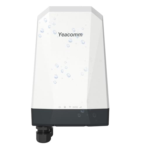 Outdoor 5G Router With Sim Card Slot, Nr Sa Nsa Cpe 5G Modem Cellular Routers Gateway/Bridge/Wireless, Ip67 Waterproof, T-Mobile & At&T, 4X4 Mimo,802.3Af Poe,Band Lock,Vpn, For Farm,Yard,Rv