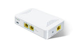 Poe To Usb C Switch 60W Ieee 802.3Af/At Compliant, 1 Usb-C Port (30W Pd Charging & Gigabit Ethernet) & 1 Poe+ Port & 1 Ethernet Port, For Smartphones/Tablet/Laptops/Camera/Access Point, Dc Powered