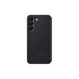 Samsung Galaxy S22 S-View Flip Cover, Protective Phone Case with Tap Control, Black, US Version