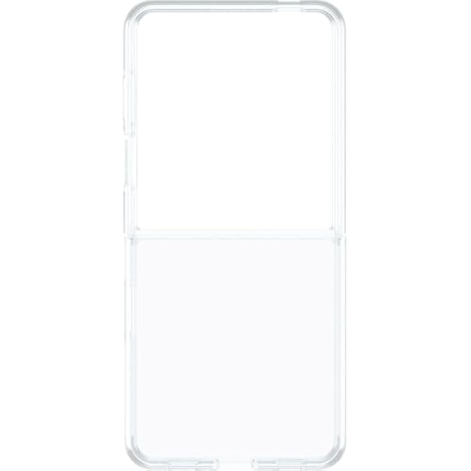 OtterBox Galaxy Z FLIP7 Thin Flex Series Case - Clear, Ultra-Slim, Hard case with Soft Edges, 5G and Wireless Charging Compatible