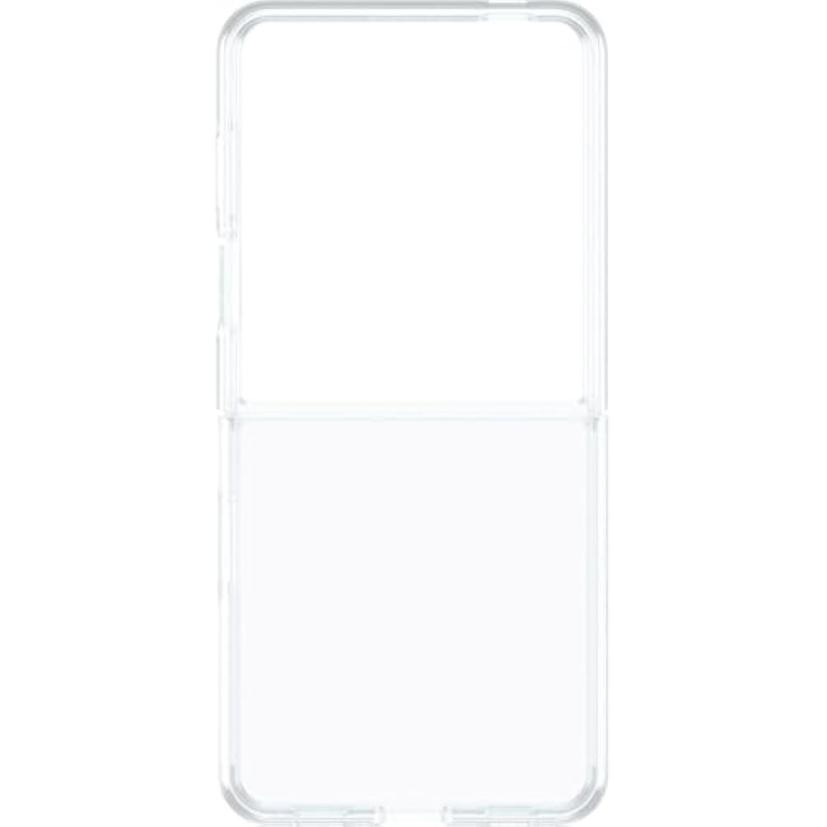 OtterBox Galaxy Z FLIP7 Thin Flex Series Case - Clear, Ultra-Slim, Hard case with Soft Edges, 5G and Wireless Charging Compatible