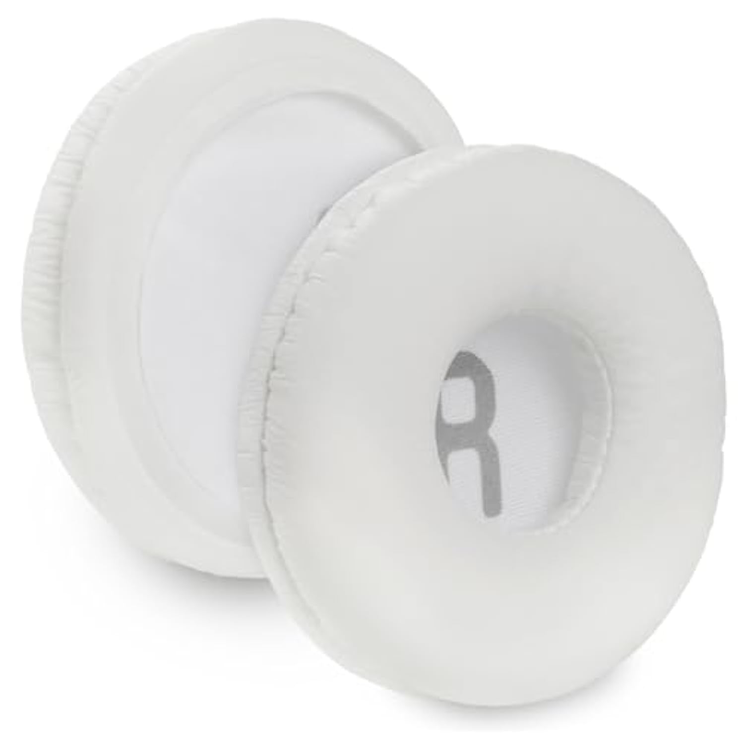 Tune 600Btnc Earpads Replacement Round-70Mm Ear Cushions Compatible With Jbl T500Bt T450Bt, Tune 500Bt 600Btnc On-Ear/Sony Mdr-V150 V200 V250 V300 V400 Zx300 Headphones Comfort Ear Pads (White)