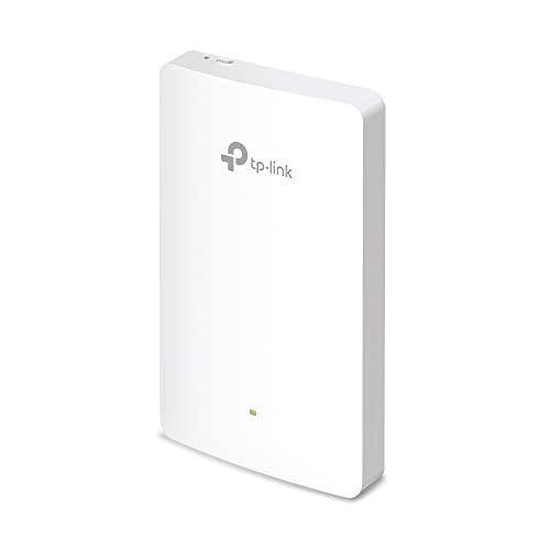 Eap615-Wall | Omada Business Wifi 6 Ax1800 In-Wall Wireless Gigabit Access Point | Support Ofdma, Mu-Mimo & Beamforming | Poe Powered | Support Omada Sdn | Cloud Access & Omada App