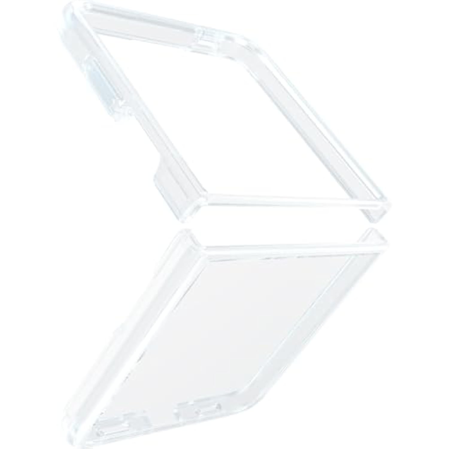 OtterBox Galaxy Z FLIP7 Thin Flex Series Case - Clear, Ultra-Slim, Hard case with Soft Edges, 5G and Wireless Charging Compatible