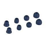 Replacement Eartips Silicone Earbuds Buds Set Compatible With Powerbeats Pro Beats Wireless Earphone Headphones, 4 Pairs (Dark Blue)