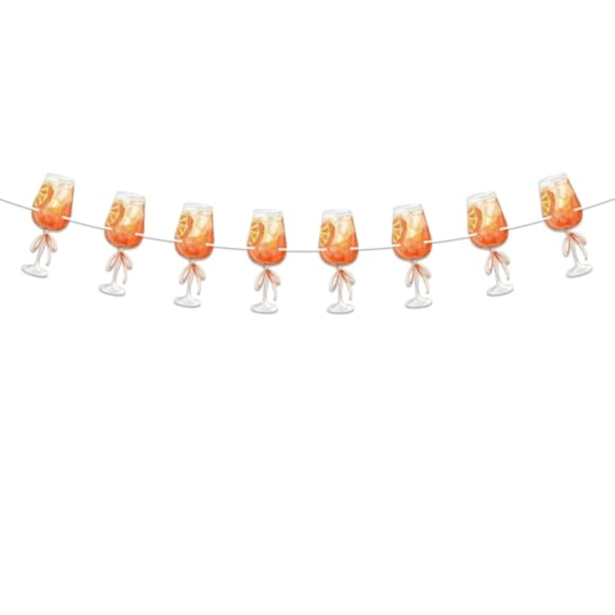 Aperol Spritz Garland, Spritz Birthday Banner, Spritz Bachelorette Party Decorations, Love At First Spritz Bachelorette Party Decorations