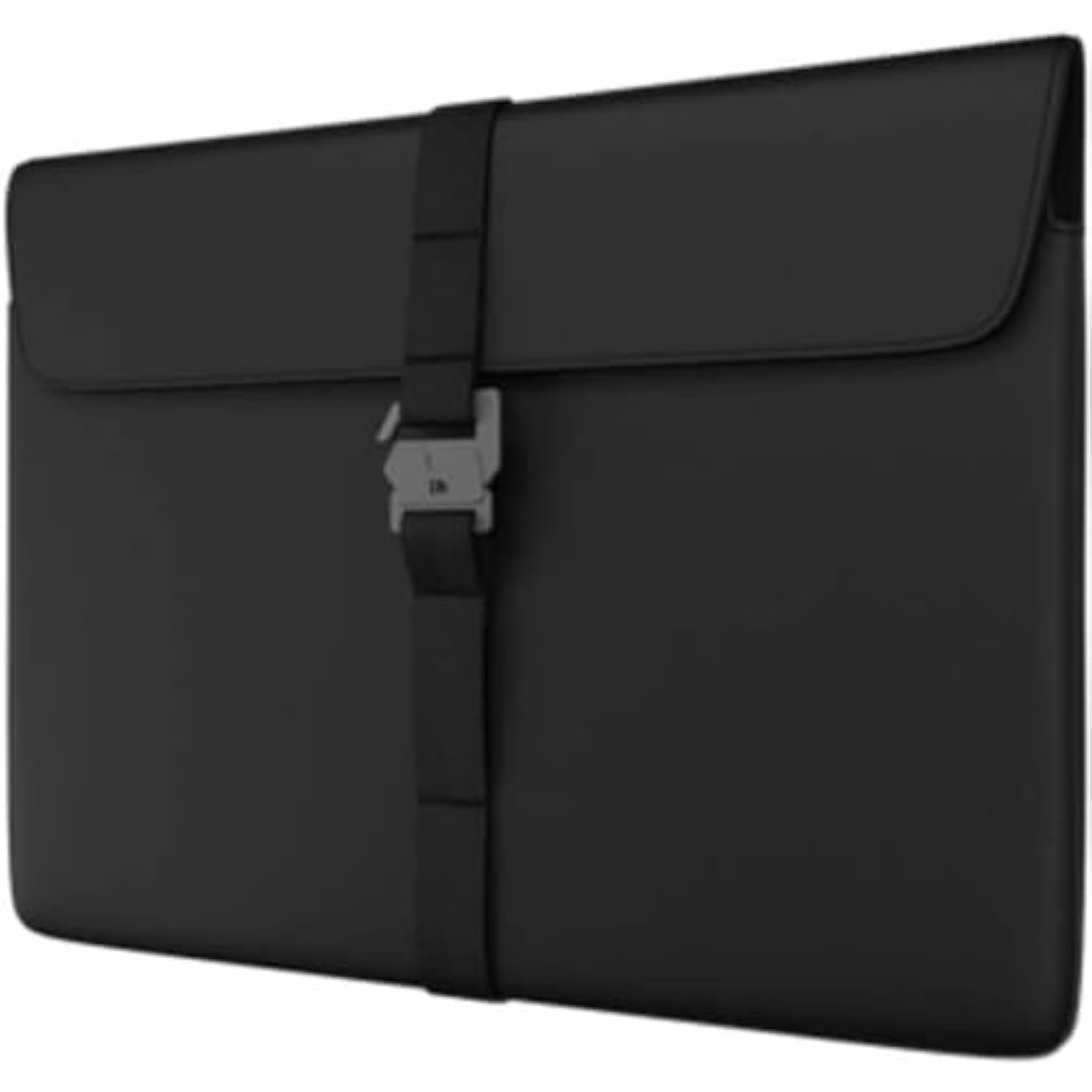 The Essential Laptop Sleeve - 16" Protective Nylon Laptop Case For Travel, Lightweight & Durable, Computer Carrying Bag, Compatible With Macbook Pro - Black Out
