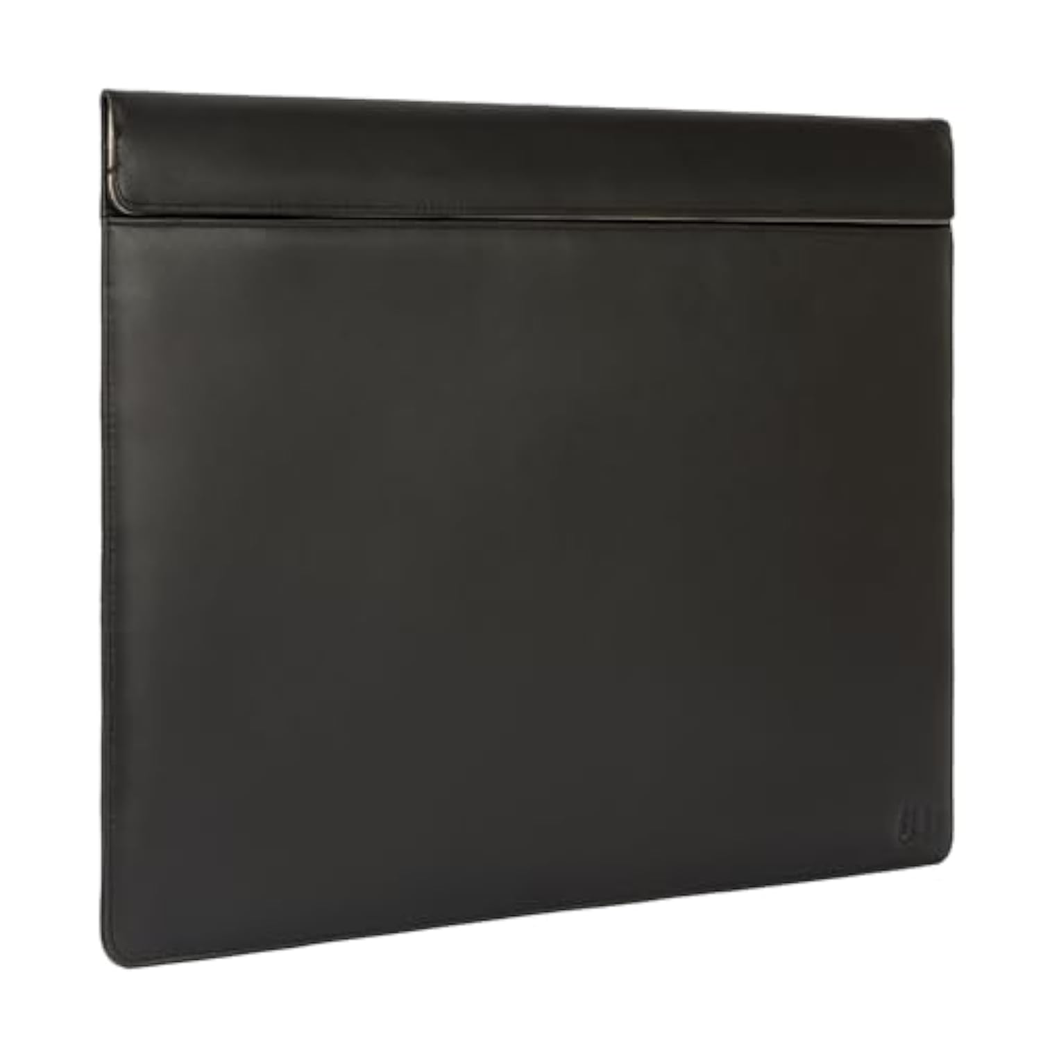 SLNT Faraday Bag with Silent Pocket Technology - Leather Signal Blocking Device Sleeve for 13 inch and 15 inch Laptops and Tablets, Provides Instant Protection (Black Leather, 15 inch)
