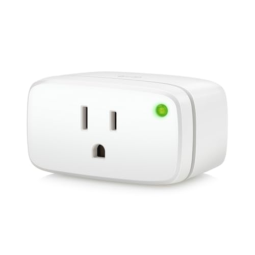 Energy (Matter) - Smart Plug, App And Voice Control, 100% Privacy, Matter Over Thread, Works With Apple Home, Alexa, Google Home, Smartthings
