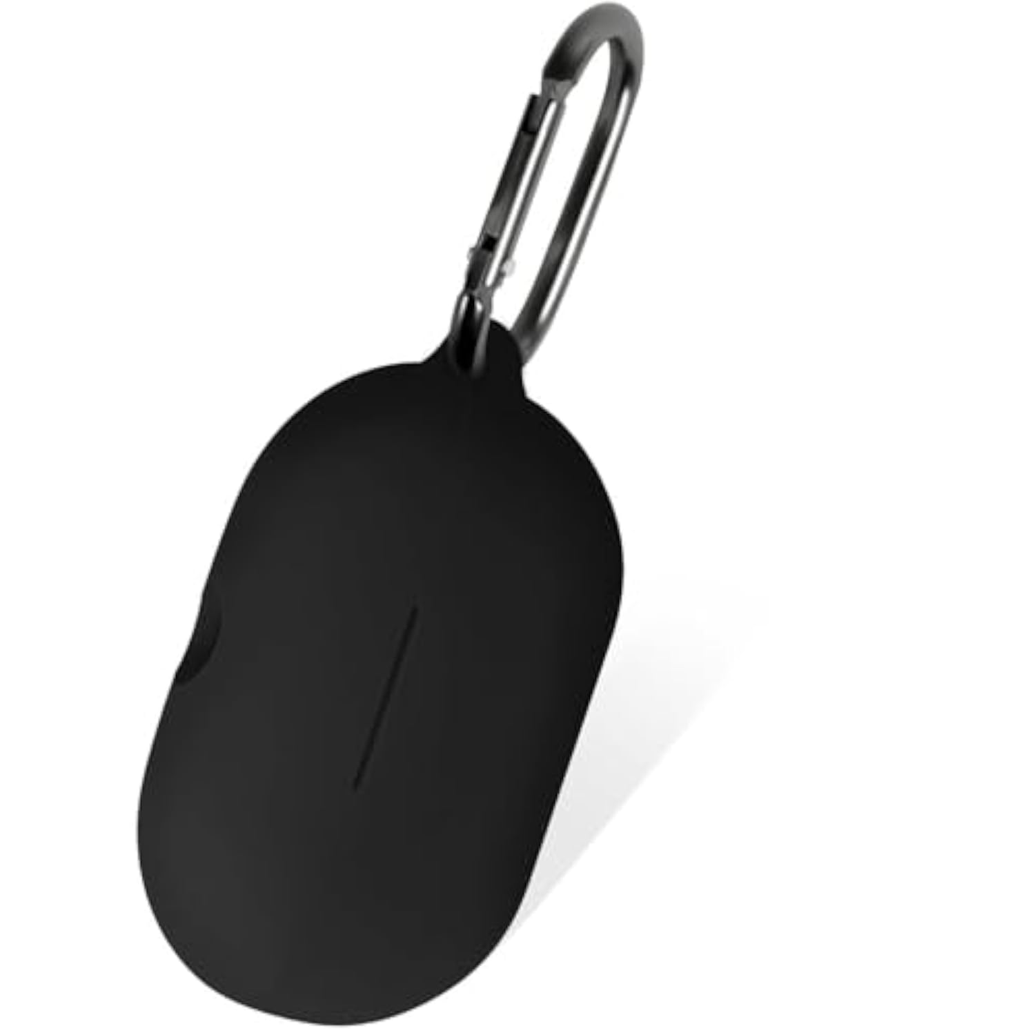Beats Solo Buds Silicone Case with Carabiner, Protective Cover for Solo Buds, Black