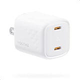 Usb C Charger, 30W Fast Charger Block, 2 Port Compact Charger With Foldable Plug For Macbook Air, Iphone 14 Pro/14 Pro Max/13/12, Pixel, Galaxy, Ipad/Ipad Mini, And More