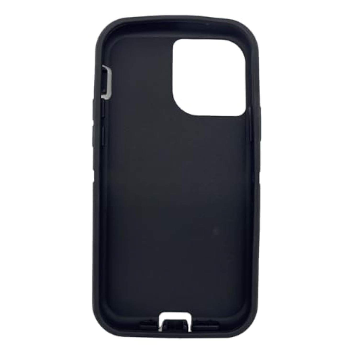 Replacement Rubber Outer Skin Compatible with Otterbox Defender Series iPhone 13 Case Black