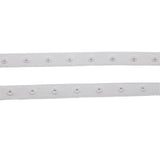 5Yards Plastic Snap Button Press Stud Polyester Tape Trim For Sewing D