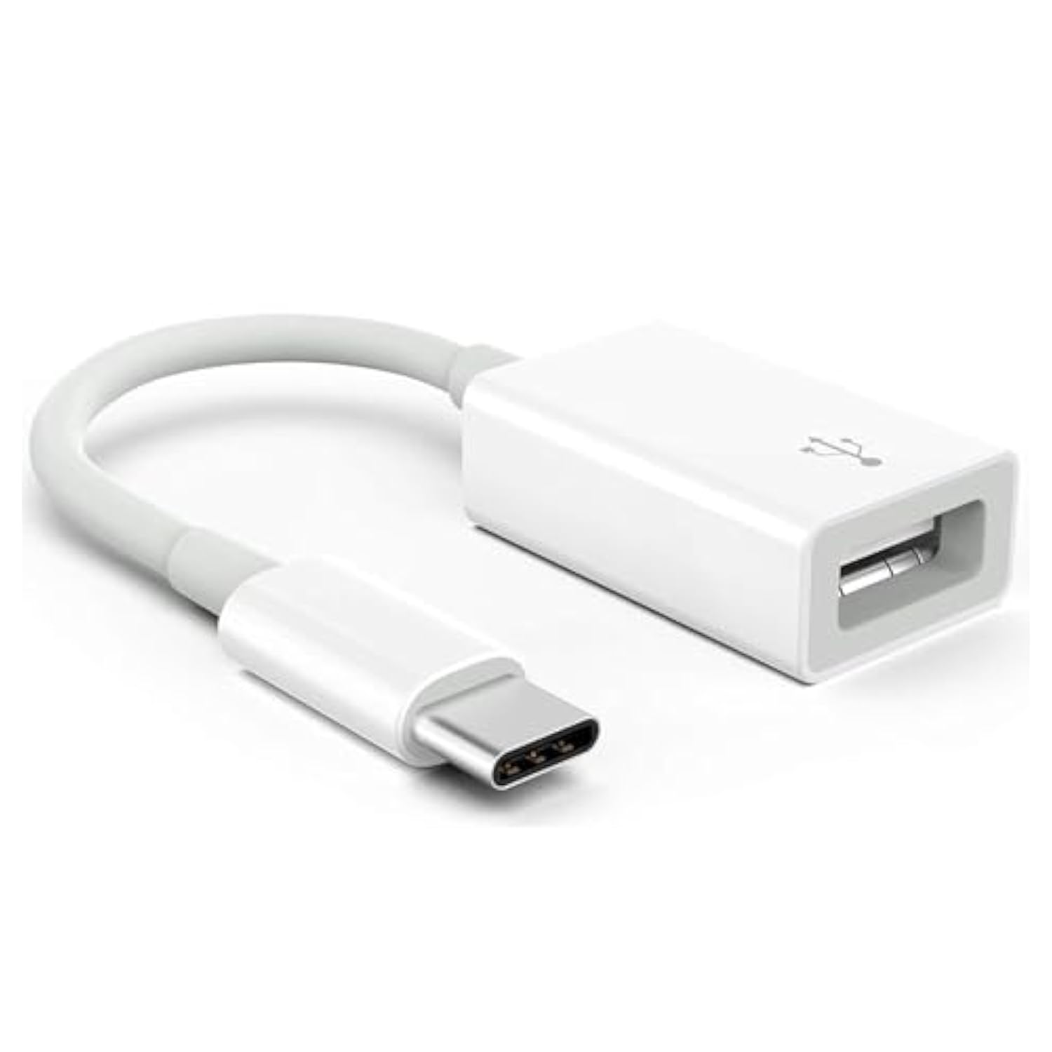 Apple Usb-C To Usb Camera Adapter, Usb 3.0 Otg Cable For Iphone/Ipad To Connect Card Reader, Usb Flash Drive, U Disk, Keyboard, Mouse, Hubs, Midi, Plug & Play (Usb-C)