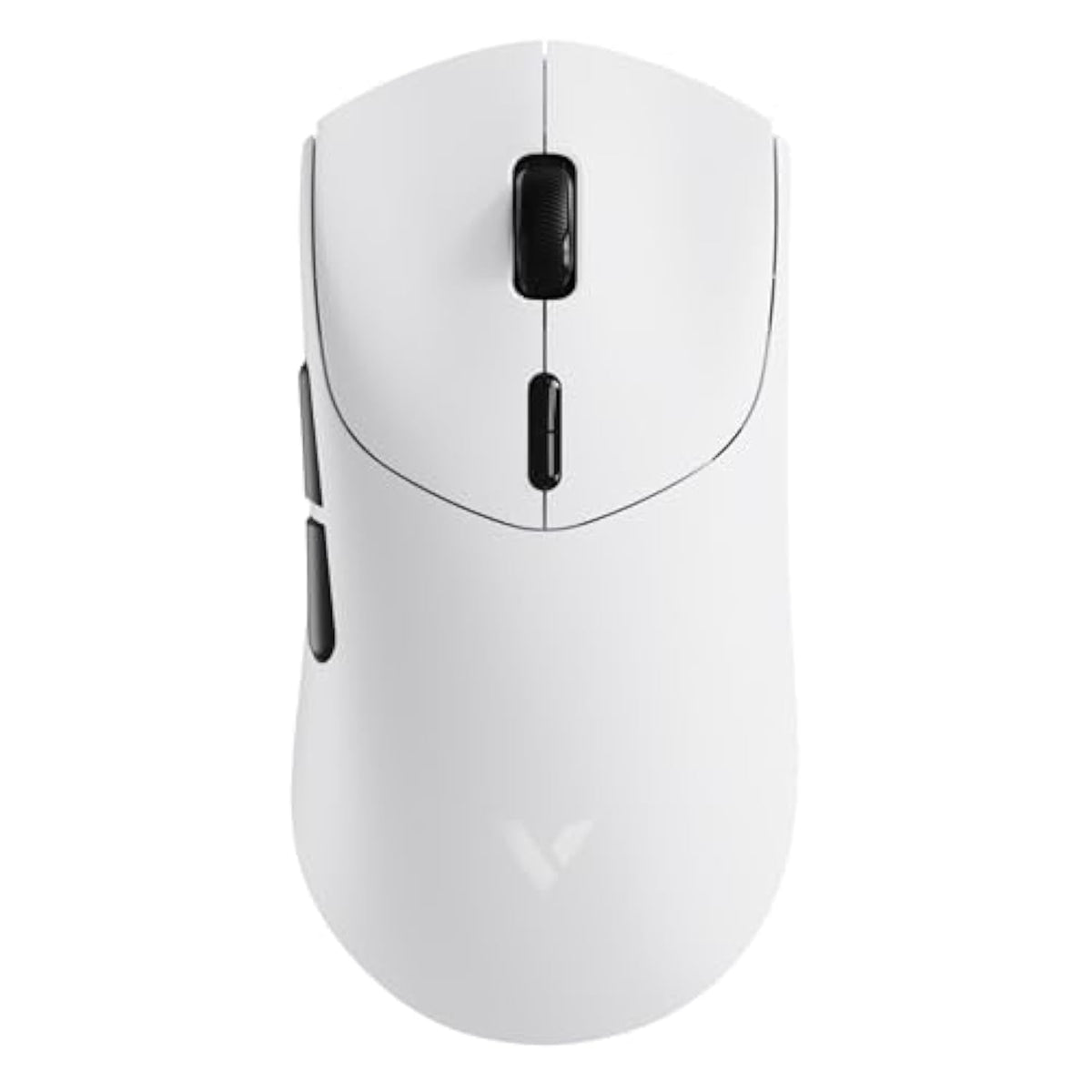 Rapoo VT7 Wireless Gaming Mouse, True 8K Wireless Polling Rate, 53g Lightweight, Up to 500 Hr Battery, Nordic nRF54L15 MCU, 100-Million Mechanical Switch, 10 Programmable Buttons, White