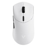 Rapoo VT7 Wireless Gaming Mouse, True 8K Wireless Polling Rate, 53g Lightweight, Up to 500 Hr Battery, Nordic nRF54L15 MCU, 100-Million Mechanical Switch, 10 Programmable Buttons, White