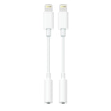 Lightning To 3.5Mm Headphone Adapter For Iphone - 2 Pack Hi-Res Iphone Aux Adapter Converter Jack Dongle Audio Aux Cord For Apple Iphone 14 13 12 11 X Xs White