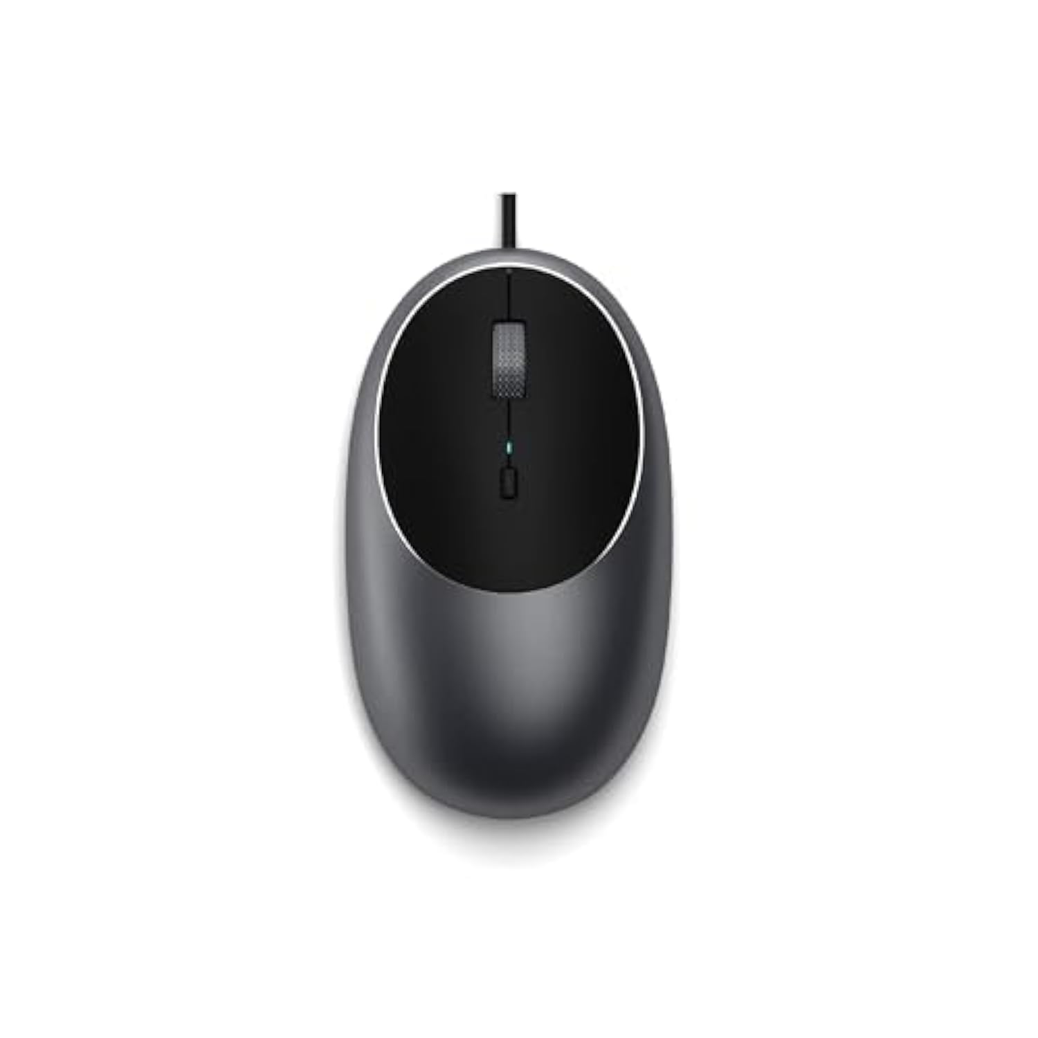 Satechi Aluminum C1 USB-C Wired Mouse – Optical Computer Mouse – Compatible wi