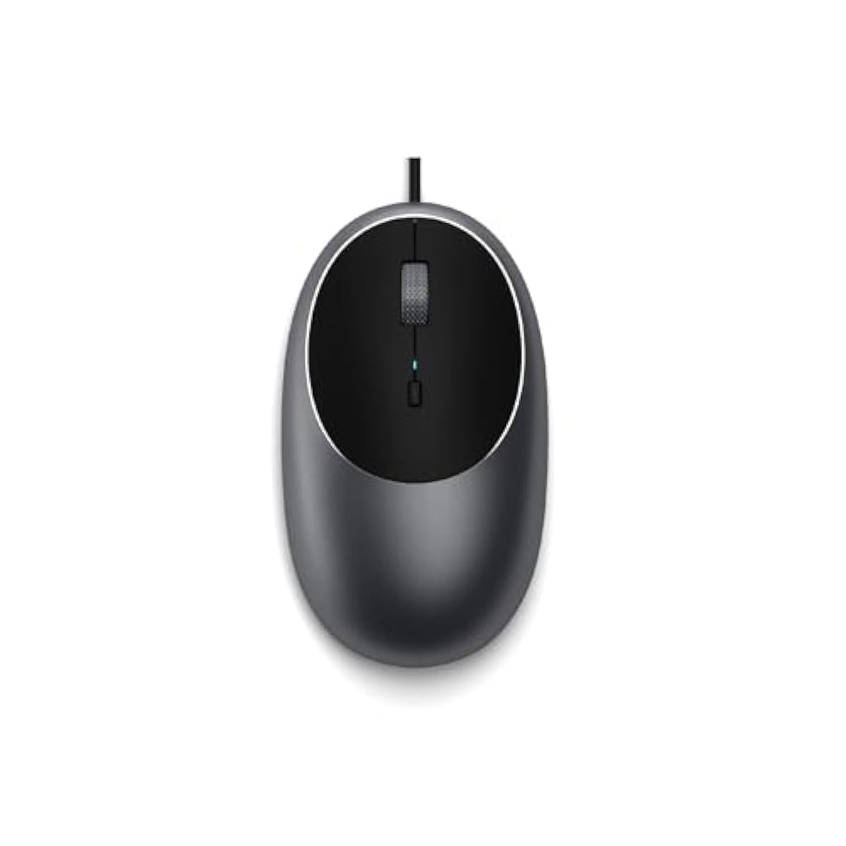 Satechi Aluminum C1 USB-C Wired Mouse – Optical Computer Mouse – Compatible wi