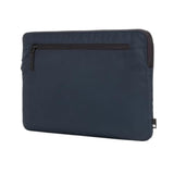 Incase Compact Laptop Sleeve with Flight Nylon - 14-inch MacBook/Laptop & iPad/Tablet Sleeve - Faux Fur Lining, Lightweight, Durable, Weather Resistant, Slip Pocket for Accessories - Navy