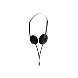 Koss KPH40 Utility On-Ear Headphones, Detachable Interchangeable Cord System, Retro Style, Ultra Lightweight Design (Stealth Black)