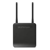 Ac1200 Dual Band Wifi Router With Cat6, 4-Port Gigabit Ethernet, Easymesh, Guest Wifi, Vpn Support, 1200Mbps Speed