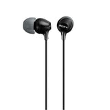MDREX15LP in-Ear Earbud Headphones, Black