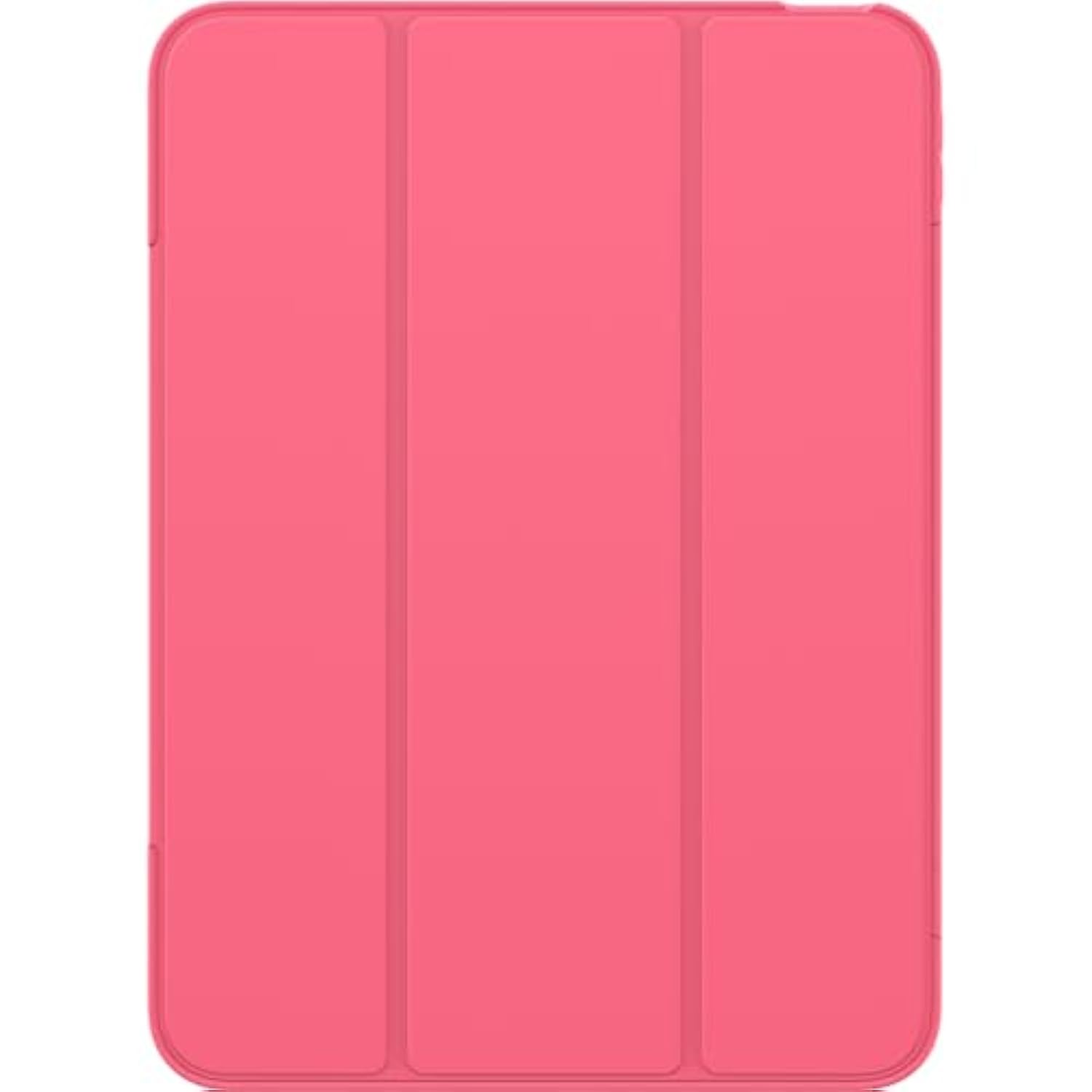 OtterBox - Symmetry 360 Elite Case for 10.9" iPad 10th Gen (ONLY) - Scratch-Resistant Tablet Case with Adjustable Folio and Apple Pencil Holder (Rouge Powder)