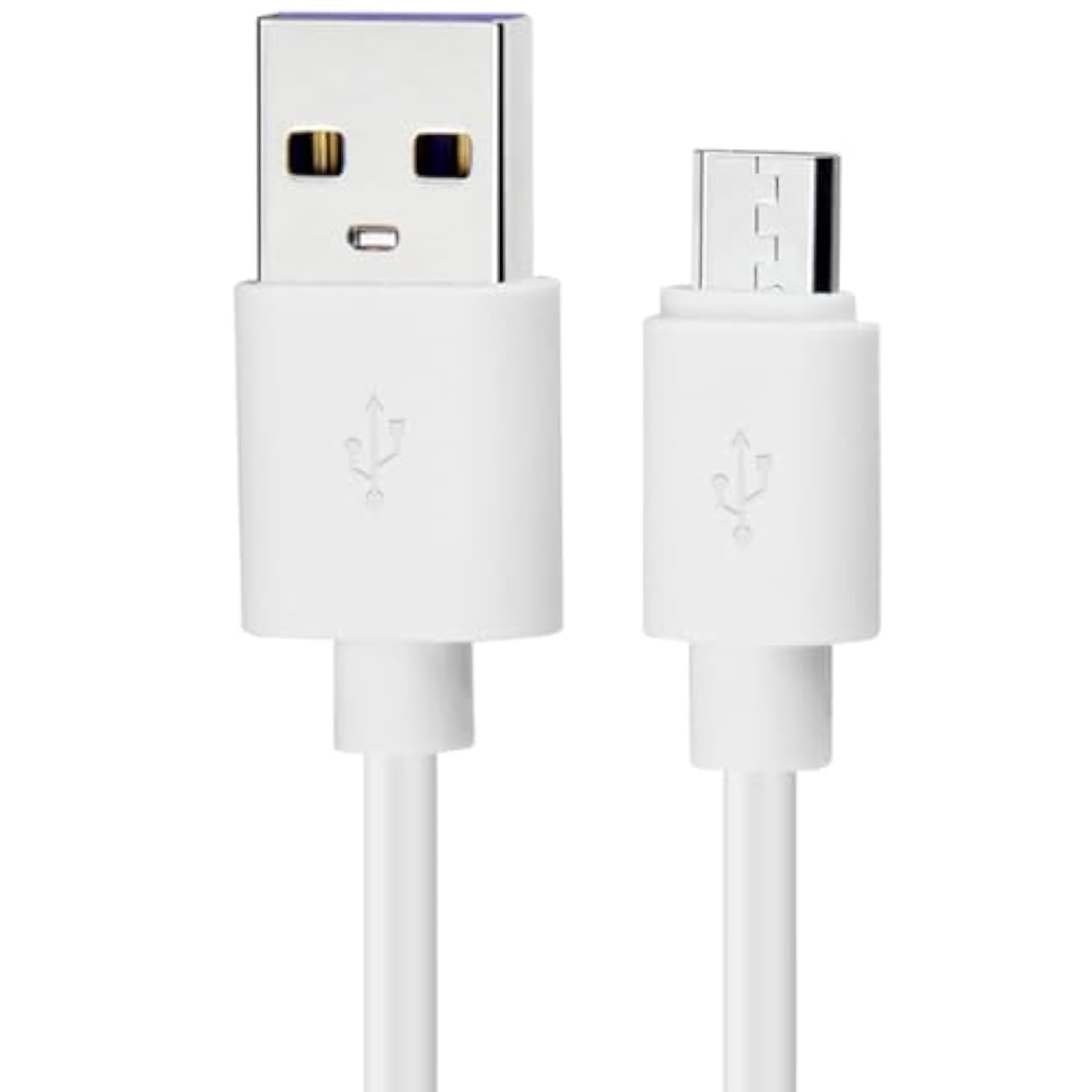 Smays 4-Pack 25ft Security Camera Micro USB Extension Cable Compatible for Wyze Cam Pan, Blink Mini, YI Home Camera, White