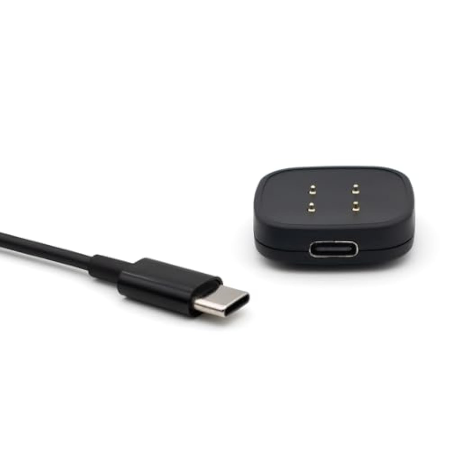 Charger Adapter For Fitbit Sense 2 / Sense/Versa 4 / Versa 3, Portable Wireless Charging Cable Converter Dock Station Compatible With Fitbit Versa 4/3 / Sense 2 / Sense Smartwatch