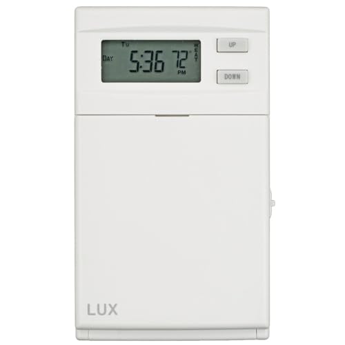 Elv4 Line Voltage Programmable 5-2 Day Thermostat; 1 Heat, Line Voltage Only