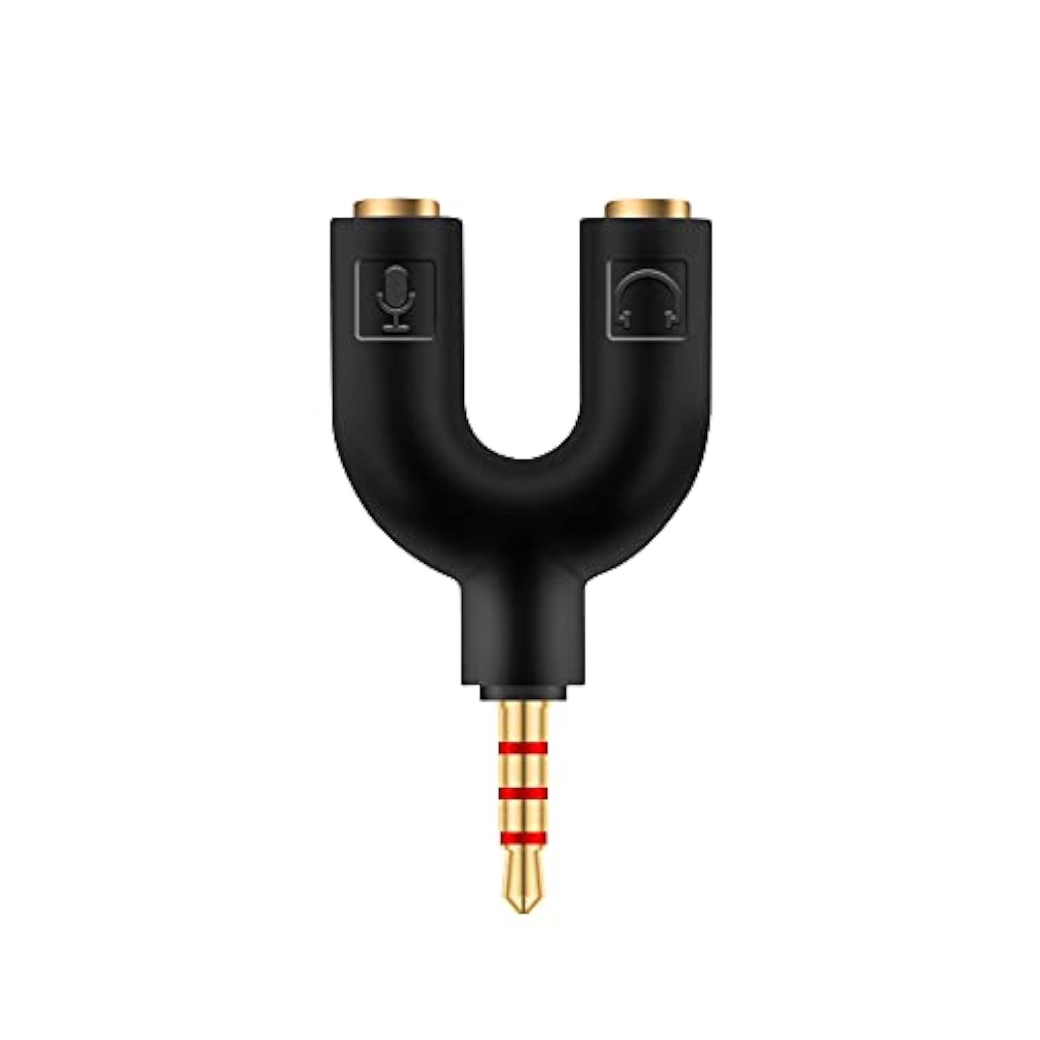 2 In 1 3.5Mm Headphone Splitter Adapter (Microphone + Audio) Female To Male&Male To Female Stereo Jack Y Cable Compatible For Ps4,Ps5,Nintendo Switch,Phone,Laptop(3 In 1 Pack)