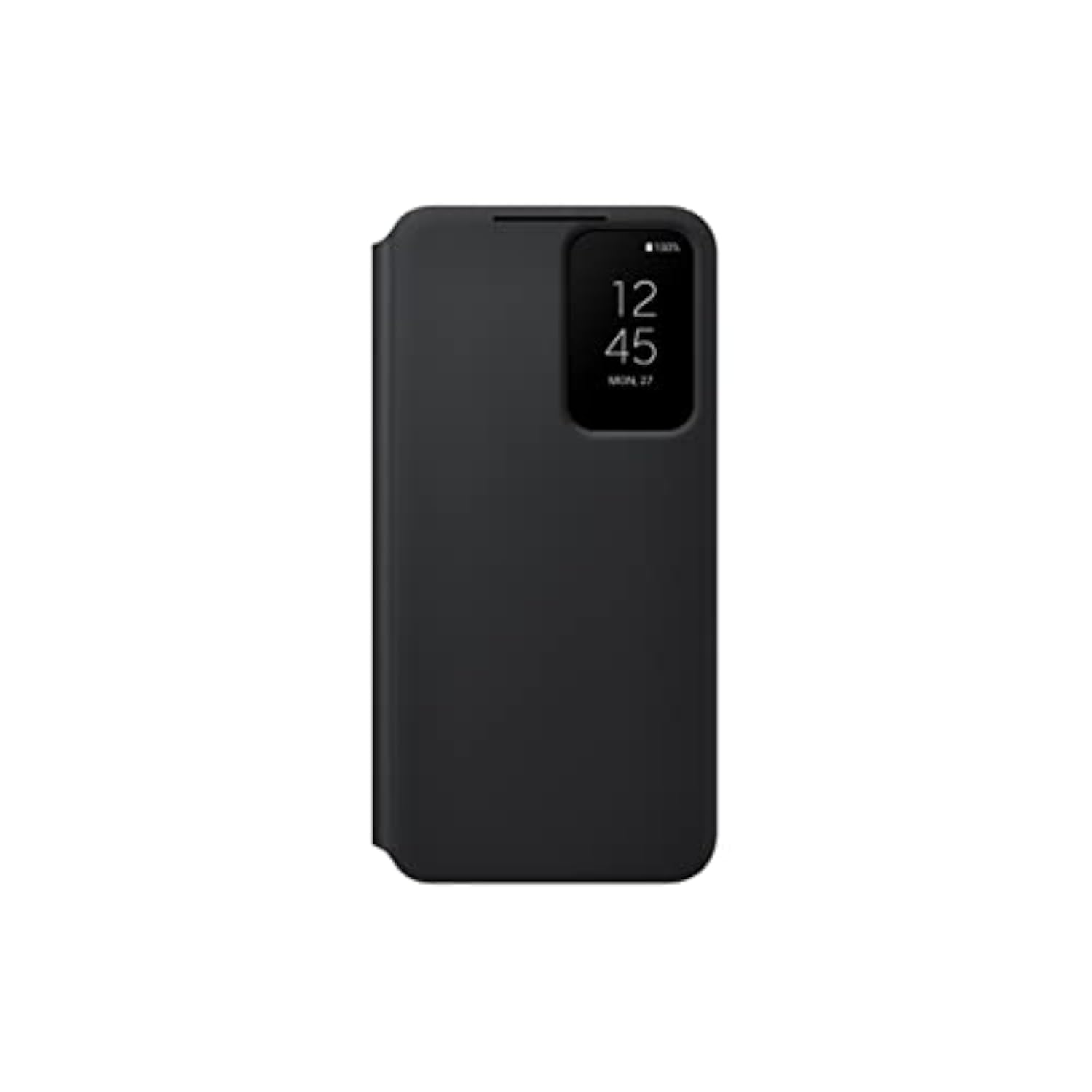 Samsung Galaxy S22 S-View Flip Cover, Protective Phone Case with Tap Control, Black, US Version