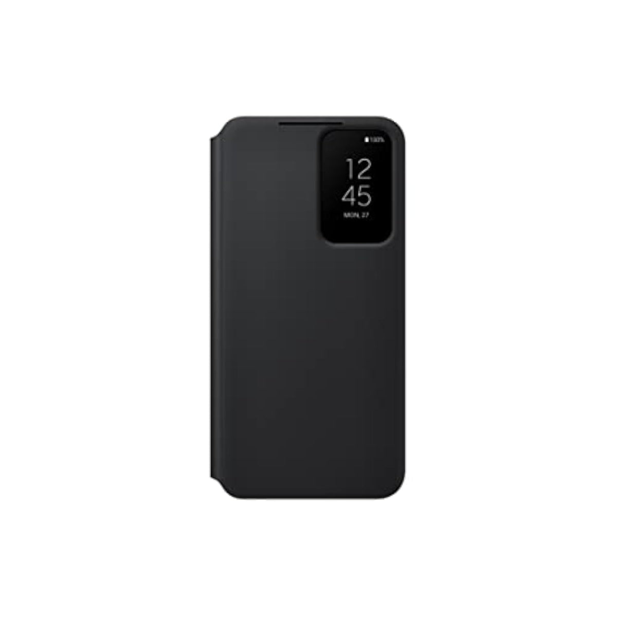 Samsung Galaxy S22 S-View Flip Cover, Protective Phone Case with Tap Control, Black, US Version