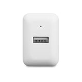 12W One-Port Usb-A Wall Charger (2.4A) For Phones (Iphone 15/14/13/12/11/X, Samsung, And More), Non-Pps, White