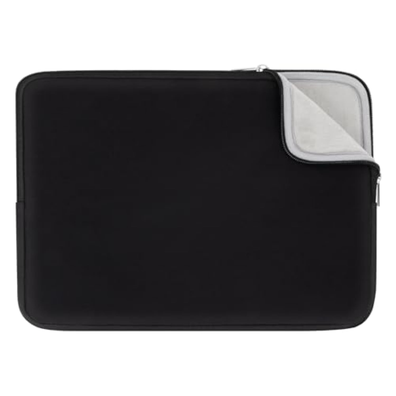 Rainyear 15.6 Inch Laptop Sleeve Protective Case Soft Lining Zipper Cover Padded Carrying Bag Compatible With 15.6" Notebook Computer Ultrabook Chromebook (Black, Upgraded Version)