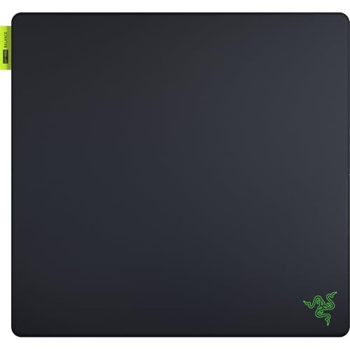 Razer Gigantus V2 Pro Soft Esports Gaming Mouse Pad (Balance) Medium Friction Cloth Surface, Tracking Accuracy, GlideCore Foam, Anti Slip Base,