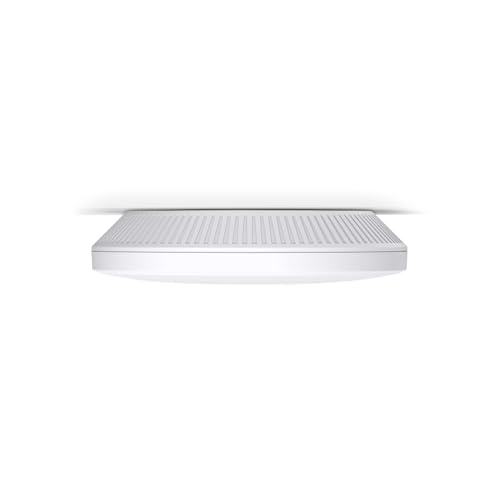 Omada Wifi 7 Wireless Access Point - Be5000 Dual Band, 2.5G Port, Poe+ Or Dc Powered, Adapter Not Included, 5Yr , Captive Portal, Mesh, Wpa3, Roaming, Business Wifi Experience(Eap723)
